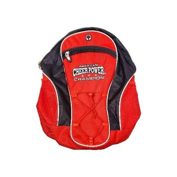 American Cheer Power Champion Backpack Cheerleader Competition Red Girls Gear - Picture 9 of 9